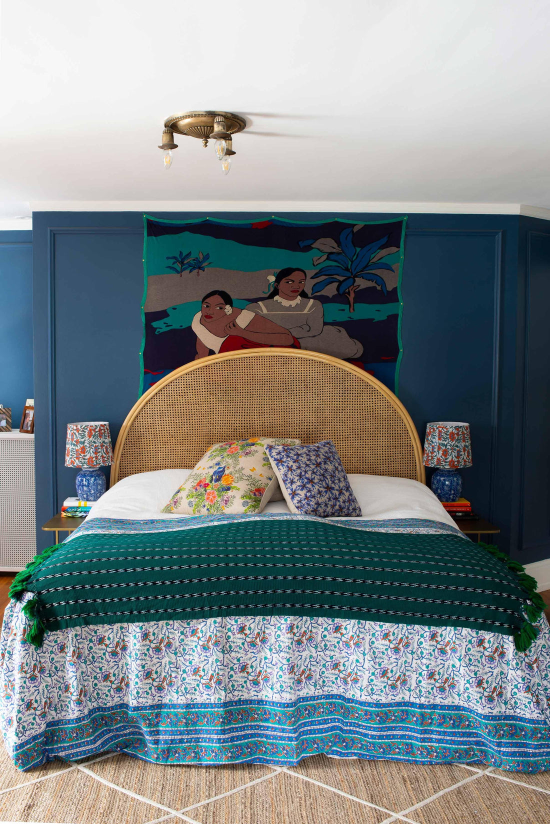 Our Sapphire Room - Sophie Williamson Fabrics