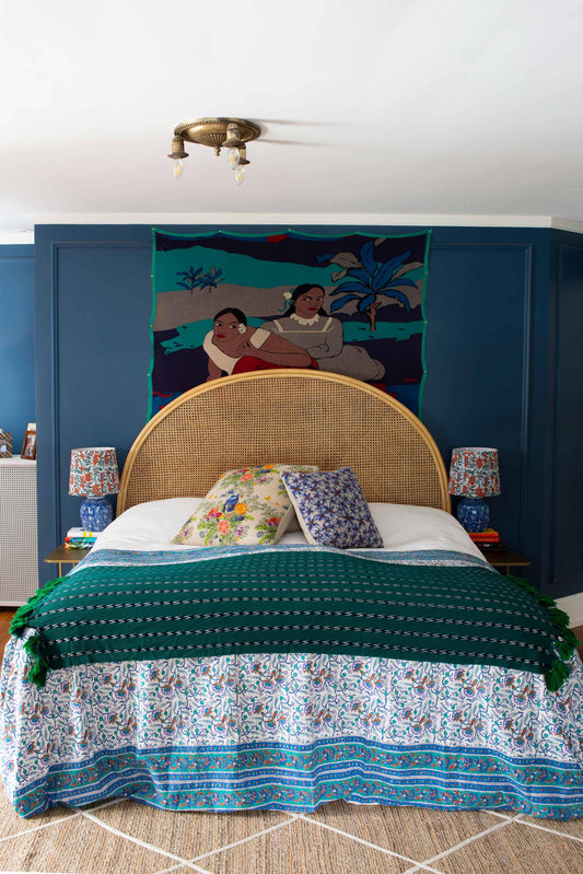 Our Sapphire Room - Sophie Williamson Fabrics