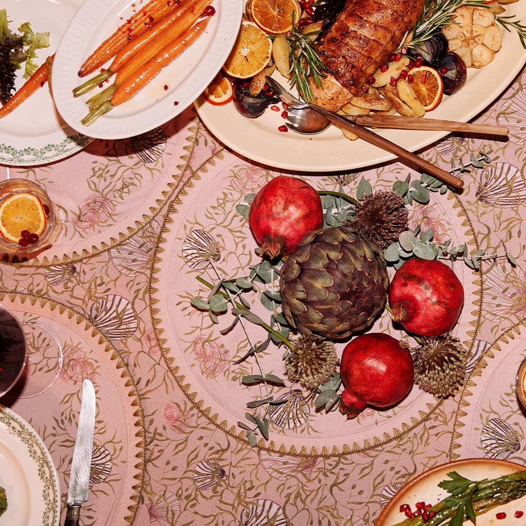 6 Round Placemats Mussels from Brussels - Sophie Williamson Design