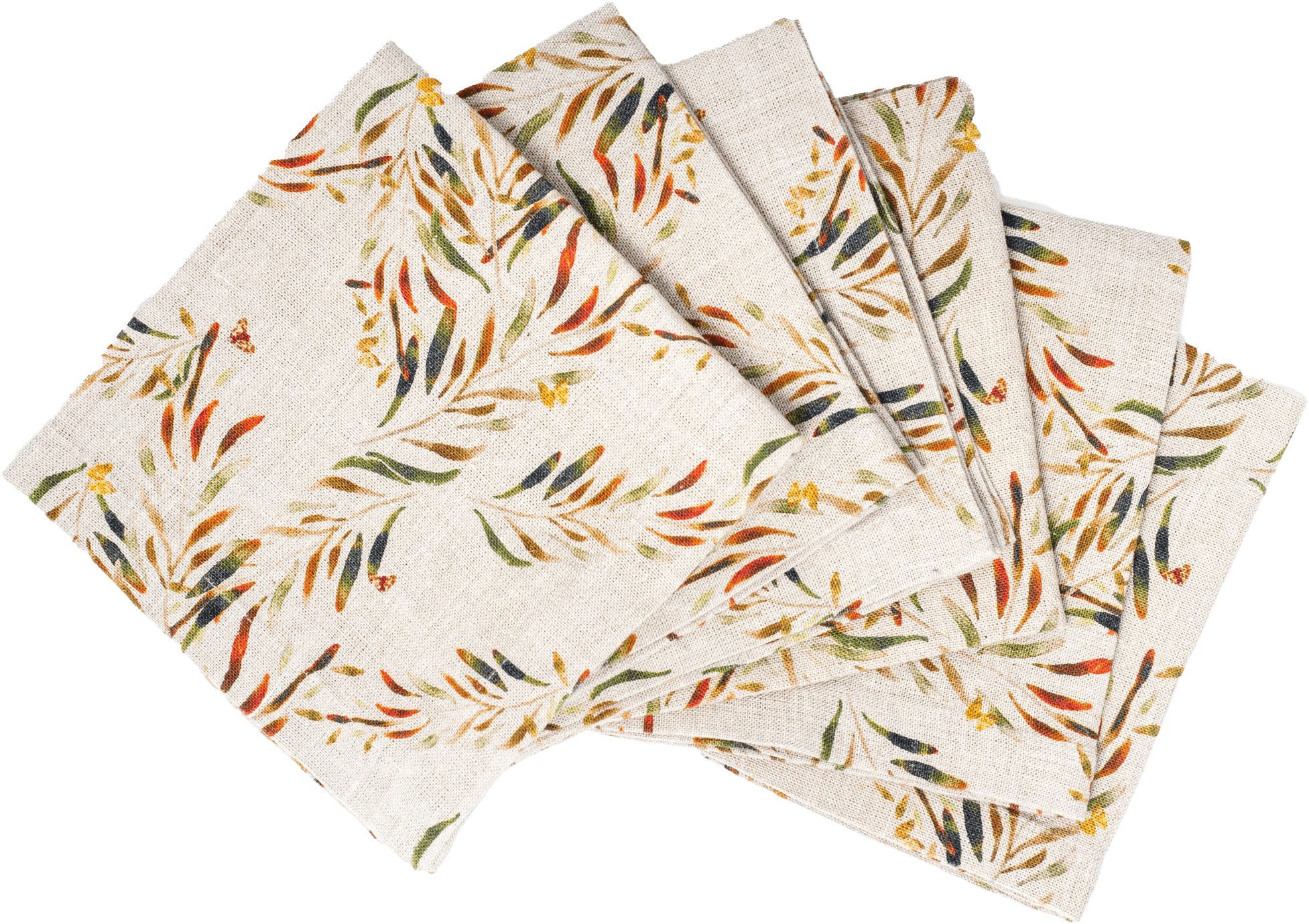 Organic Linen Napkins  Blue Harem – Sophie Williamson Design