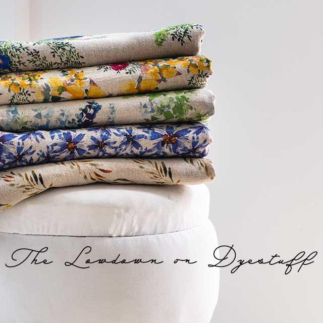 The Lowdown on Dyestuff - Sophie Williamson Fabrics