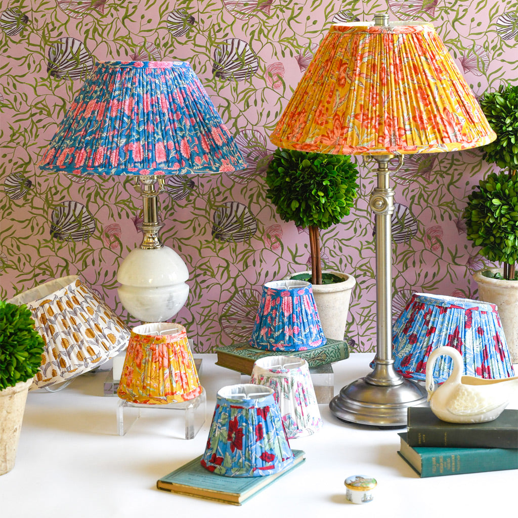 Pleated Lampshades