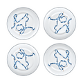 Ribbon Dinner Plates