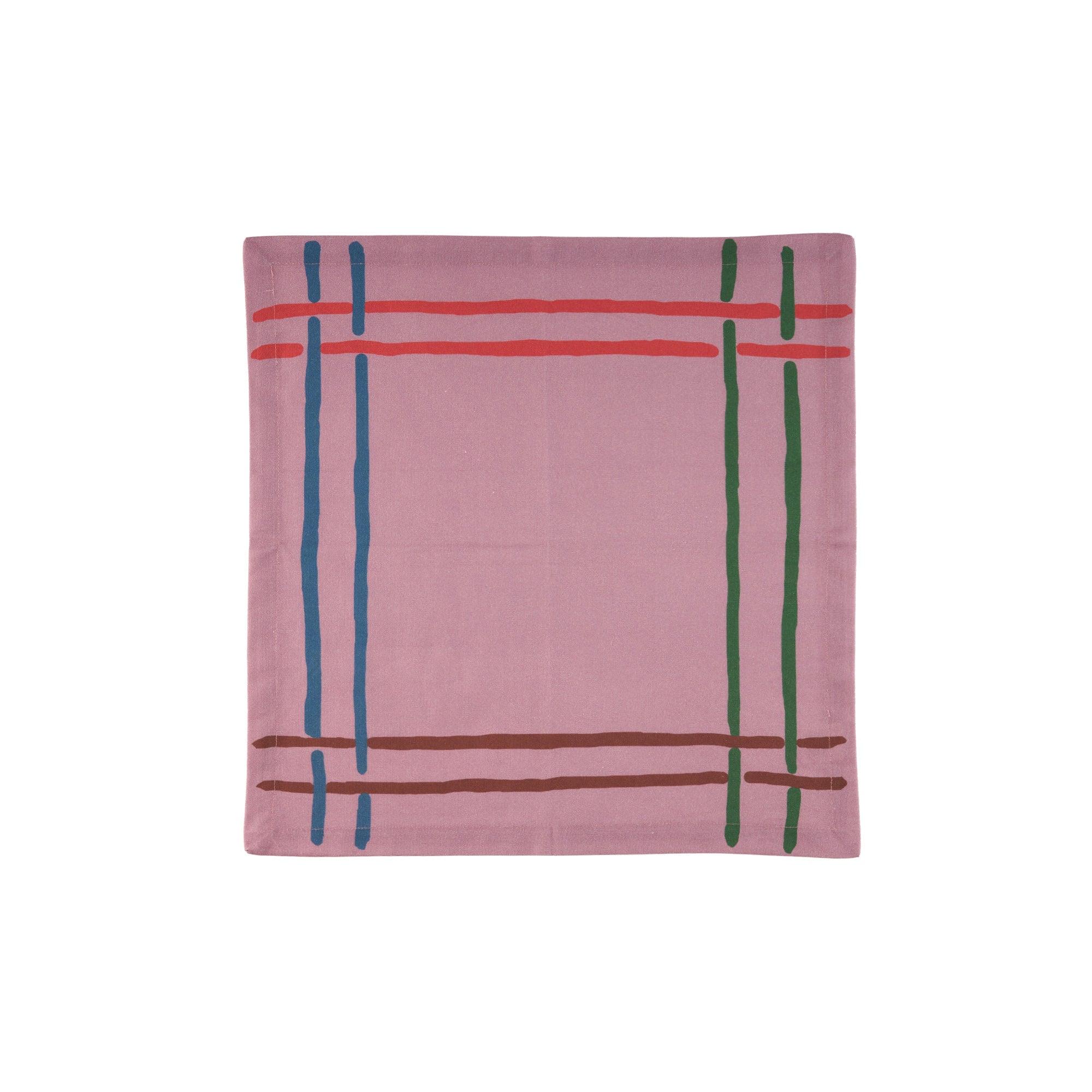 6 Napkins La Vie en Rose - Sophie Williamson Design