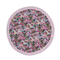 Pink Cherry Floral Placemats Romance is Dead Blue