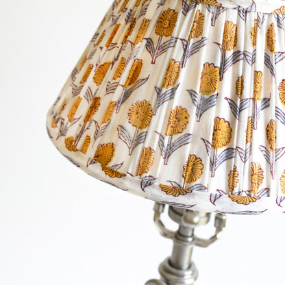 Pleated Lampshade in Stephanie Print - Sophie Williamson Design
