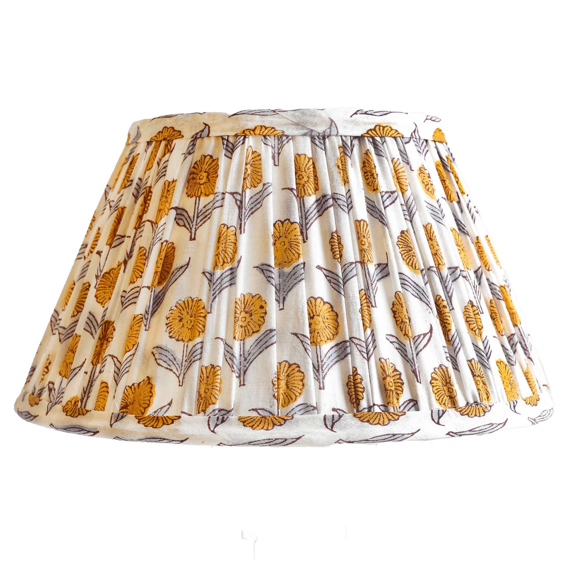 Pleated Lampshade in Stephanie Print - Sophie Williamson Design