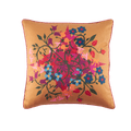 Square Pillow Cover Blumen Orange - Sophie Williamson Design