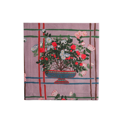 6 Napkins La Vie en Rose Offcut Version