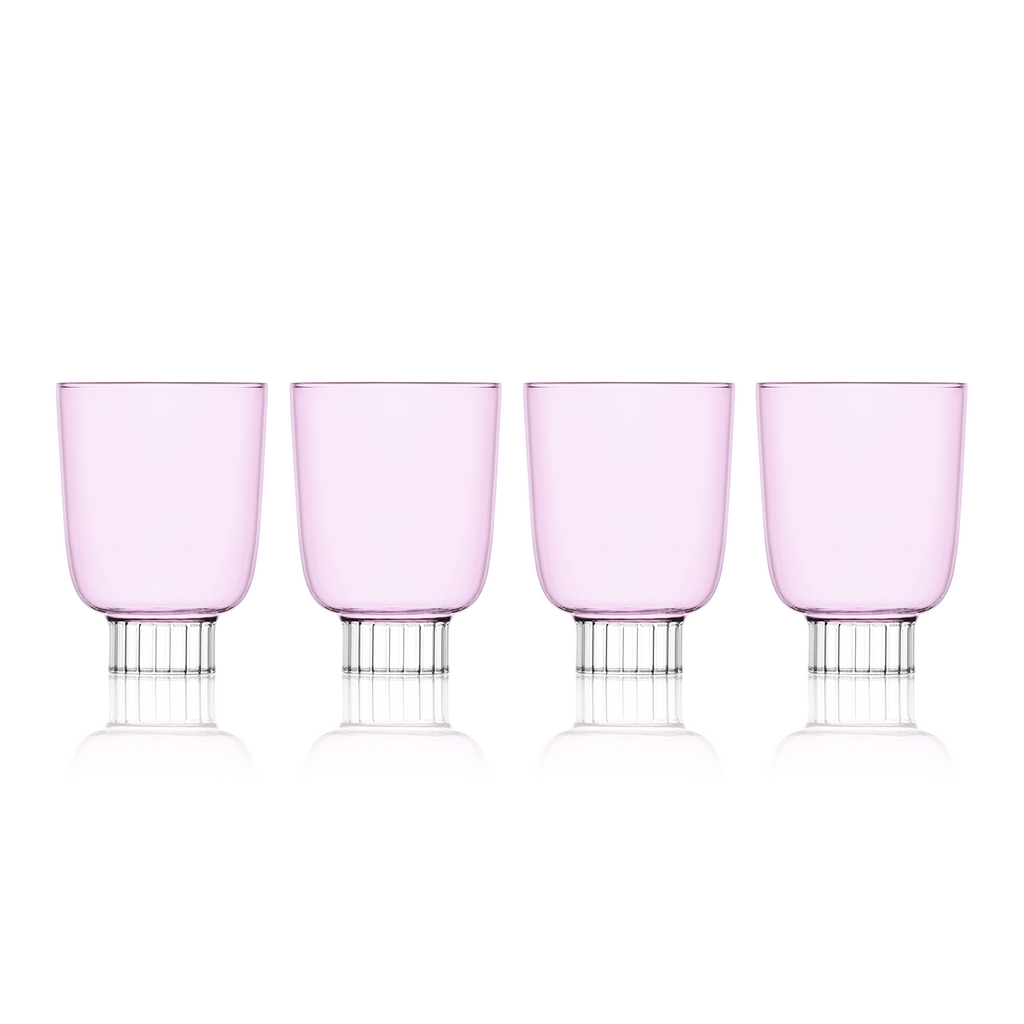 Romantic Stemless Wine Glasses
