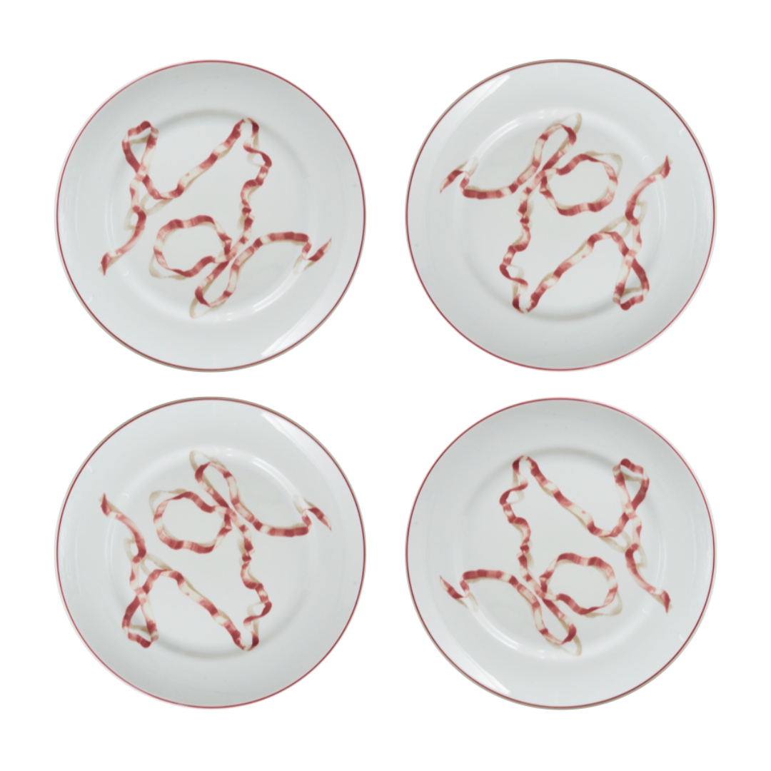 Ribbon Dinner Plates