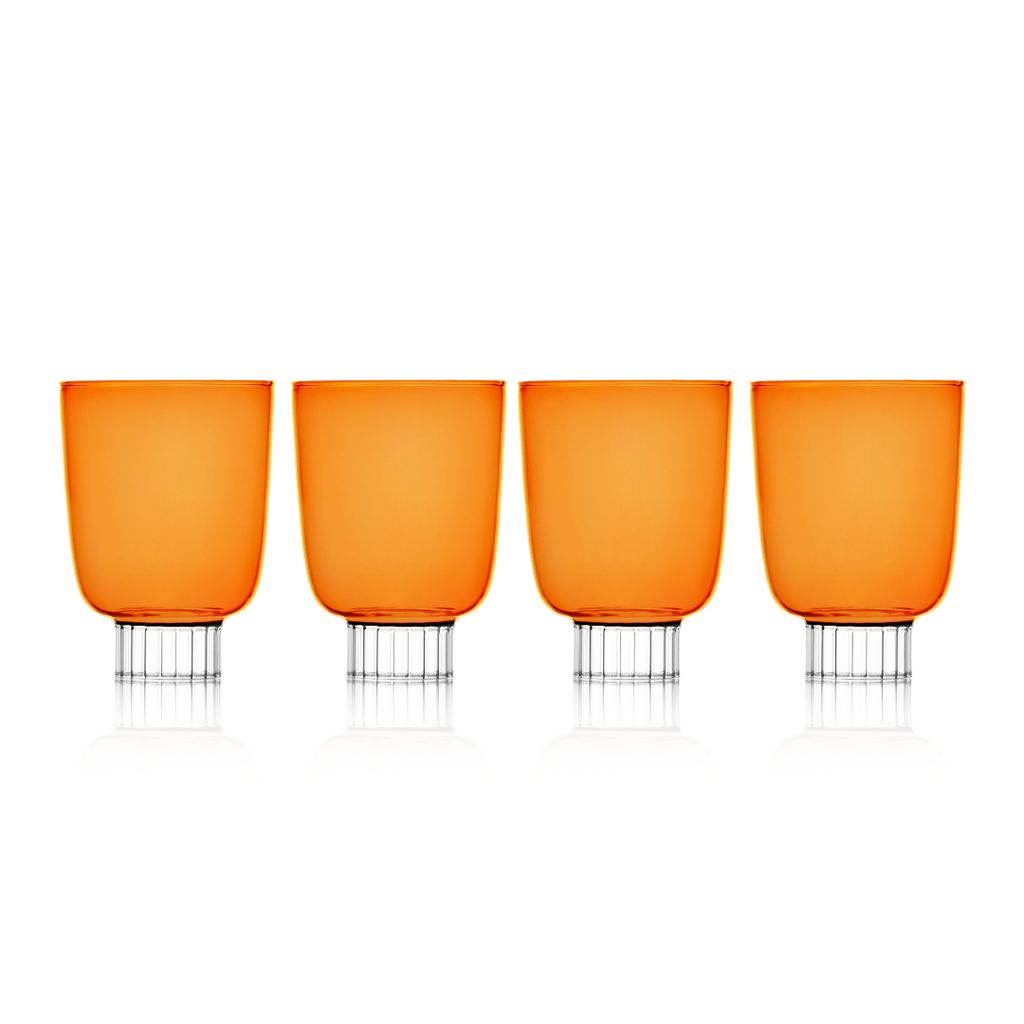 Romantic Stemless Wine Glasses